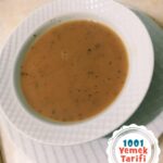 Barbunya Çorbası tarifi-diyet yemekleri-vejetaryen yemekler