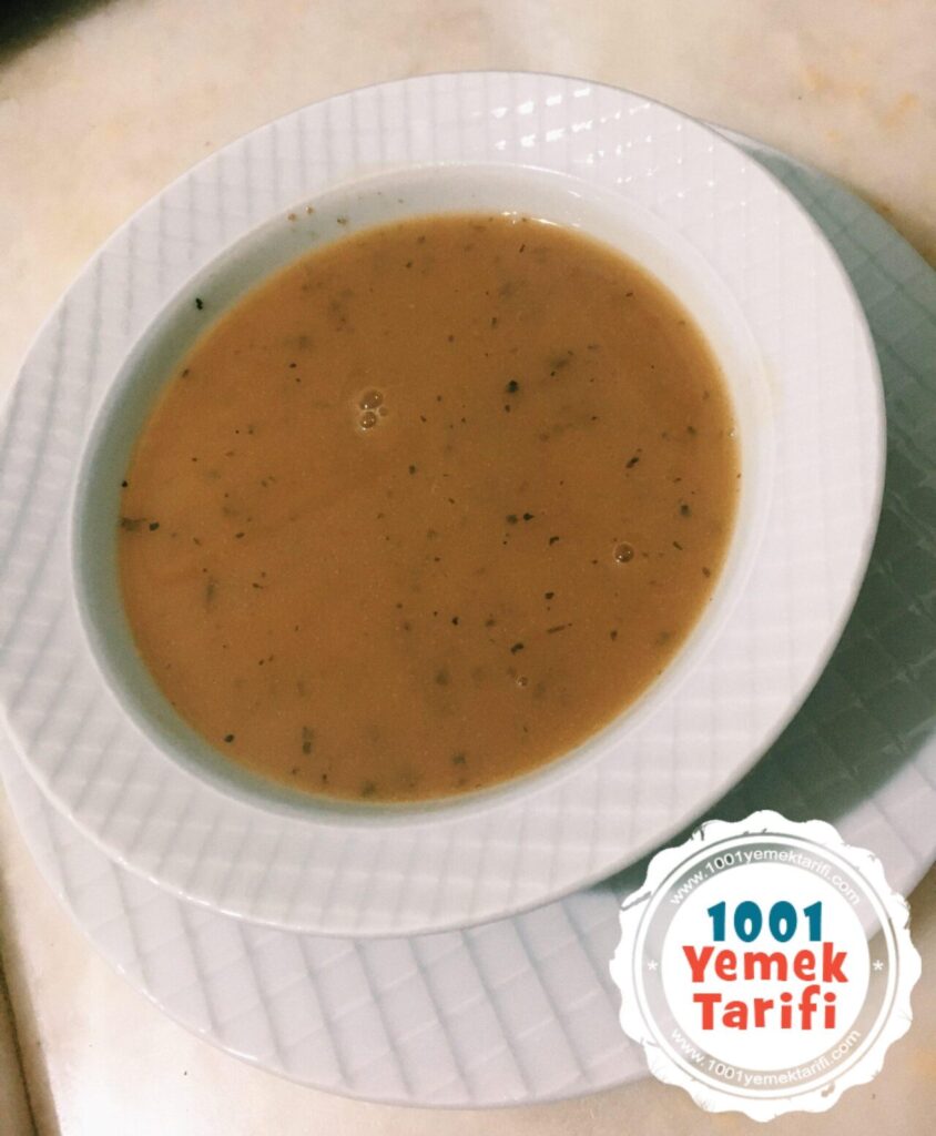 Barbunya Çorbası tarifi-diyet yemekleri-vejetaryen yemekler