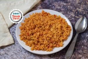 Hatay Usulü Kimyonlu Bulgur Pilavı Tarifi