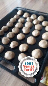 tahinli kurabiye yapılışı