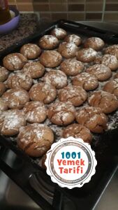 tahinli kurabiye yapılışı
