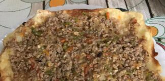 Evde Tavada Lahmacun Yapımı