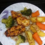 Fırında Sebzeli Tavuk