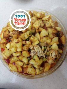Kolay Tavuklu Patates Tarifi