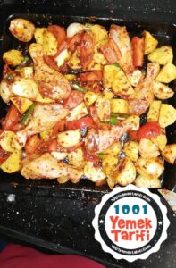 Tavuklu Sebzeli Tava Tarifi