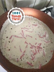 Salamlı Krep Tarifi-nasıl yapılır-kaç kalori