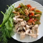 Yağsız Diyet Yemeği Sebzeli Tavuk