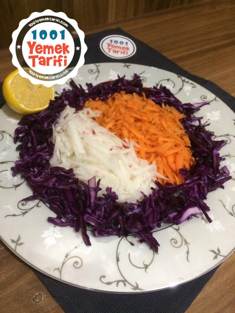 kış salatası nasıl yapılır