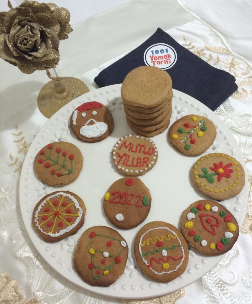 Zencefilli Yılbaşı Kurabiyesi