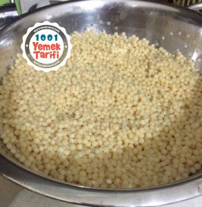 kuskus makarna yemeği