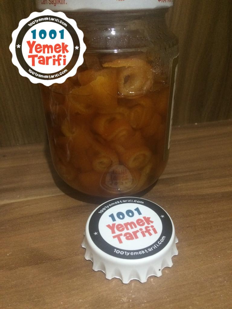 Portakal Kabuğu Reçeli Tarifi