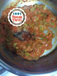 Samsun yöresi meşhur Çakallı Menemeni