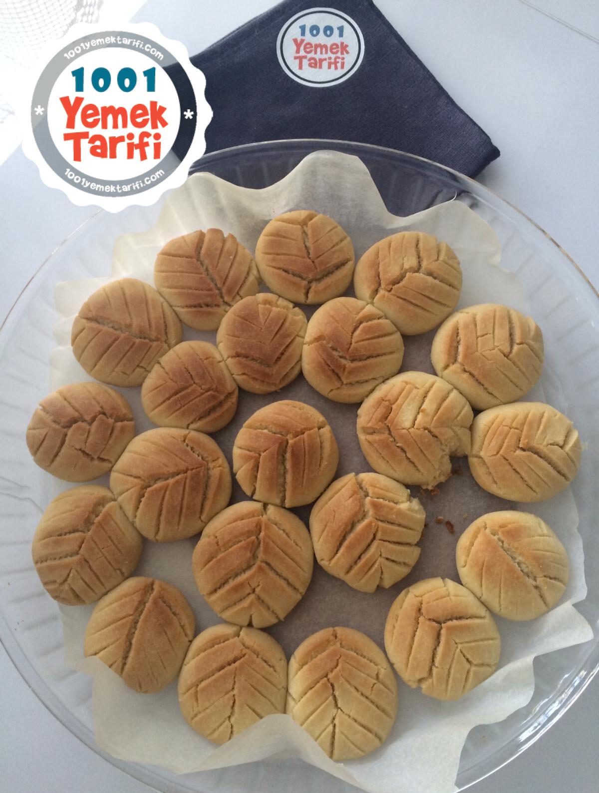 3 Malzemeli Un Kurabiyesi Tarifi