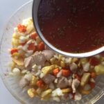 Fırında Sebzeli  Tavuk  yemeği