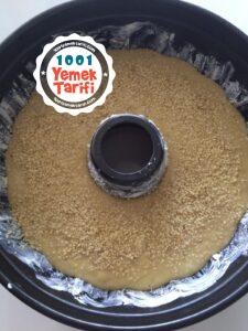 Tahinli Kek yapımı