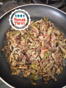 Etli Mantar Sote nasıl yapılır