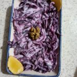 mor lahana salatası