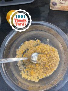 Portakallı kurabiye yapımı