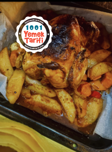 Fırın Poşetinde Kızarmış Tavuk