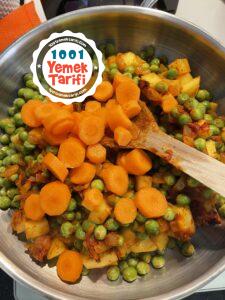 bezelye yemeği nasıl yapılır