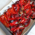 Fırında Kapya Biber Közlemesi