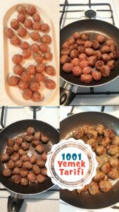 patlıcanlı köfte sarması pilavlı tarifi