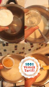 şehriyeli Nohutlu Yoğurt Çorbası tarifi yapımı nasıl yapılır