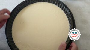vişneli tart kek tarifi yapımı