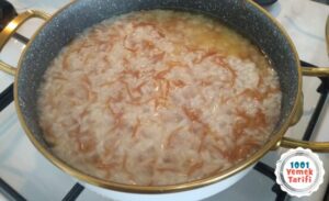 tereyağlı pirinç pilavı