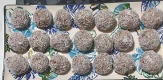 kakaolu kurabiye tarifi-5 dakikada yapılan toplar-nasıl yapılır yapımı-kaç kalori