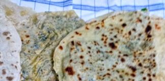 Ispanaklı, Pırasalı ve Peynirli Gözleme Yapımı tarifi