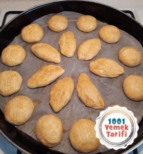 Mayalı Peynirli Poğaça Tarifi-yapımı (pastane tipi) kaç kalori-nefis
