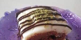 İki Çikolatalı Bisküvili Muhallebi Tarifi (bitter ve beyaz çikolatalı) kaç kalori