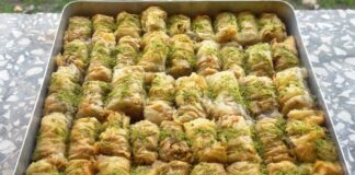 HAZIR YUFKADAN CEVİZLİ BURMA BAKLAVA TARİFİ NASIL YAPILIR-KAÇ KALORİ