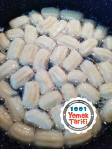 Ev yapımı çıtır tulumba tatlısı nasıl kızartılır