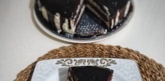 Keki Fırında Pişmeyen 3 Katlı Çikolatalı Pasta Tarifi-nasıl yapılır-ev yapımı pasta