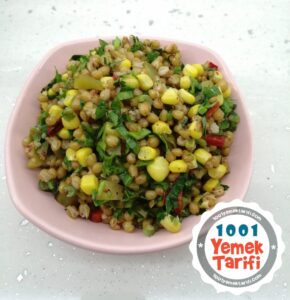 Bulgur salatası tarifi nasıl yapılır-kaç kalori
