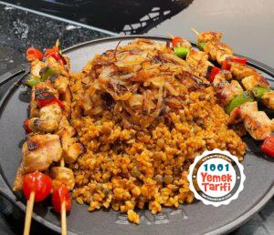 yeşil mercimekli bulgur pilavı yapımı