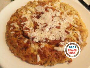 Tavada Kaşarlı Patatesli Yumurta tarifi