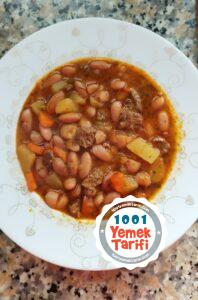 Etli barbunya tarifi