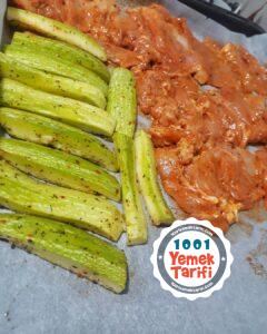 Izgara Tadında Sebzeli Tavuk