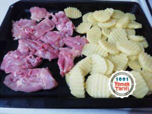 Fırında Tavuklu Patates Tarifi