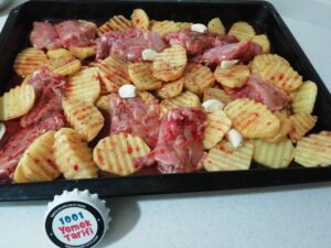 Fırında Tavuklu Patates Tarifi