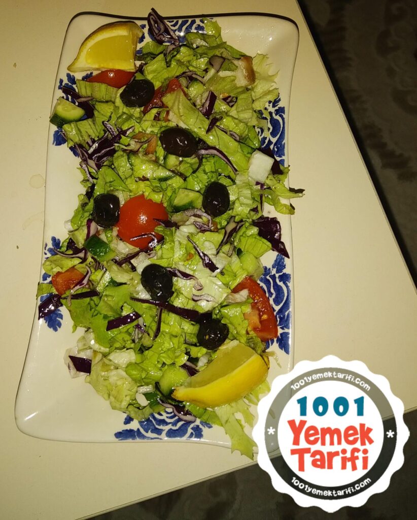 salata tarifi nasıl yapılır