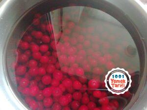 Vişne Hoşafı yapımı