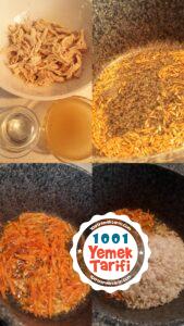 Havuçlu Tavuklu Pilav Tarifi