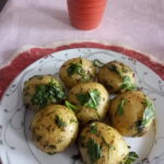 Tavada Tereyağlı Patates (Fondan patates)