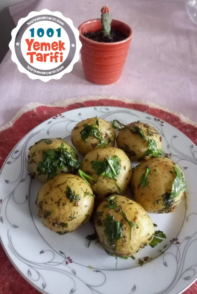 Tavada Tereyağlı Patates (Fondan patates)