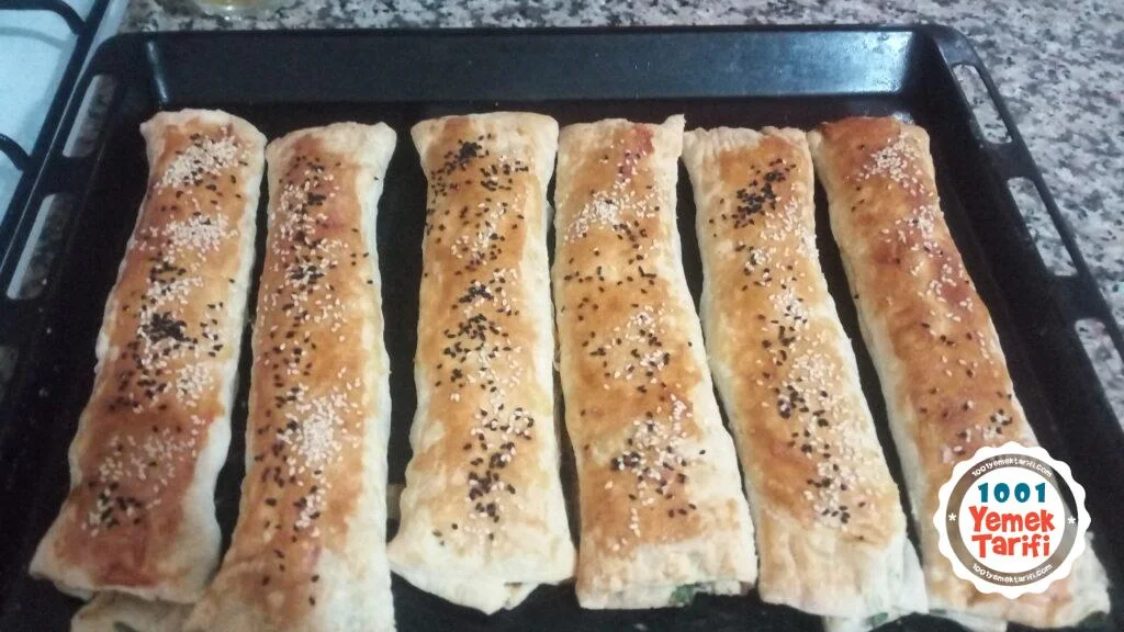 milföy ile ıspanaklı börek