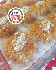 Sütlü Kadayıf Tatlısı Nasıl Yapılır